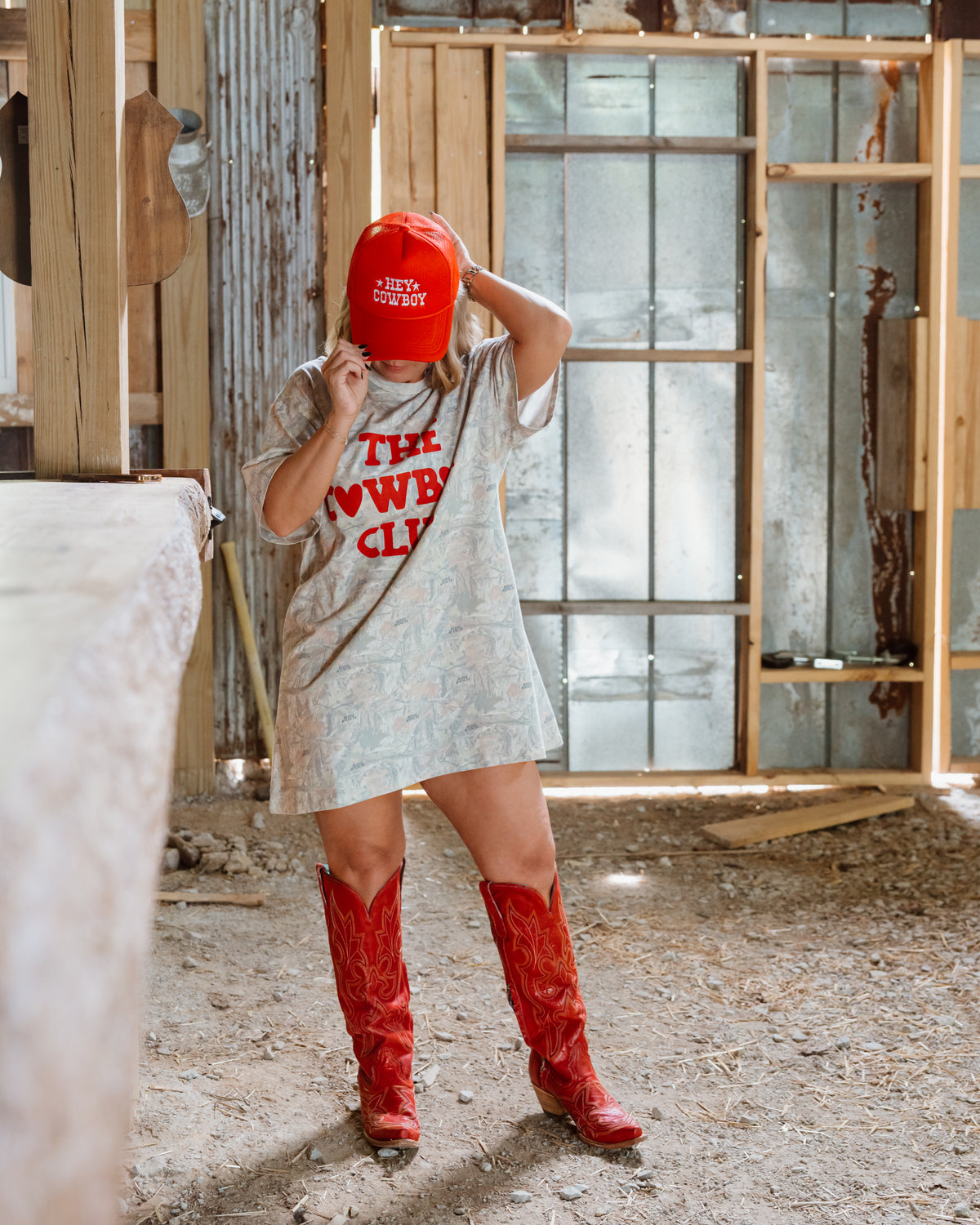 Rustler Hat Co Hey Cowboy Trucker Hat