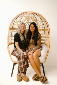 Plaid Pajama Pant Sets + Short Sleeve Shirt