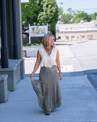 Free People Nice to Meet You Slip Skirt