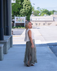Free People Nice to Meet You Slip Skirt