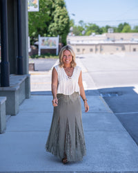 Free People Nice to Meet You Slip Skirt