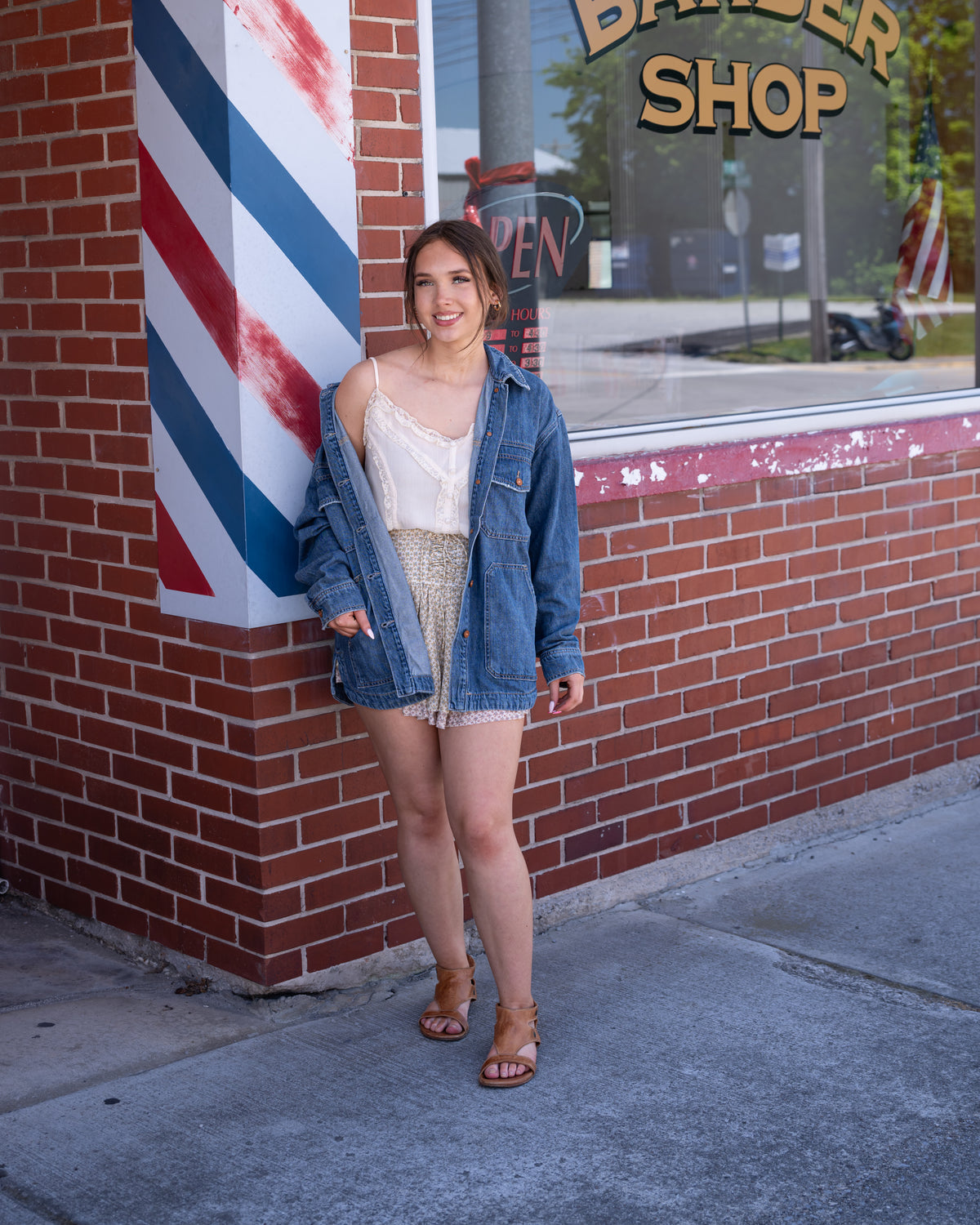 Hidden Grunge Oversized Denim Jacket