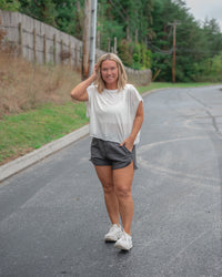 Free People My Time Tee in White