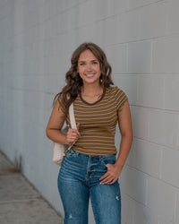 Nostalgia Stripe Tee