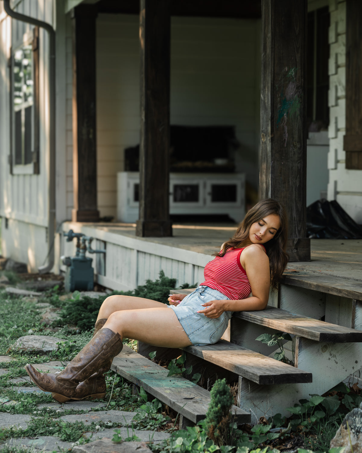 Sadie & Sage Jukebox Knit Tank Top