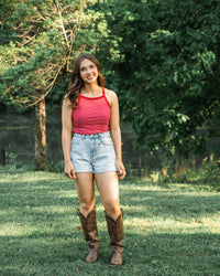 Sadie & Sage Jukebox Knit Tank Top