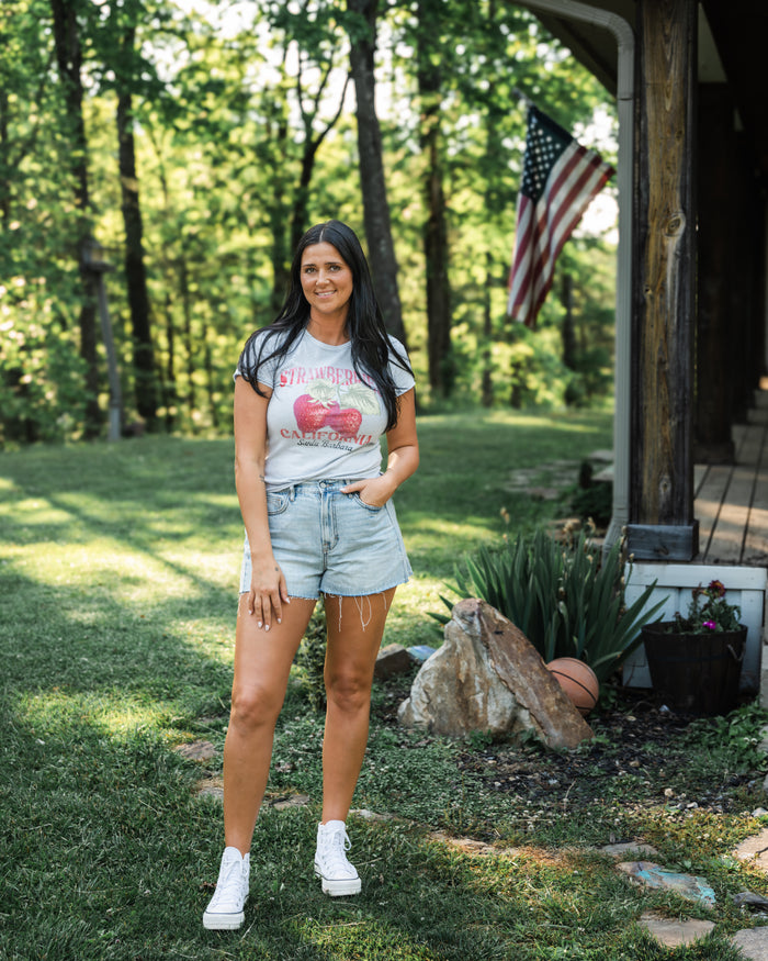 Free People Strawberry Nova Graphic Tee