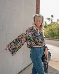 Free People Juliette Printed Blouse