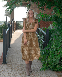 Medallion Midi Dress