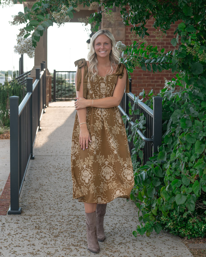 Medallion Midi Dress