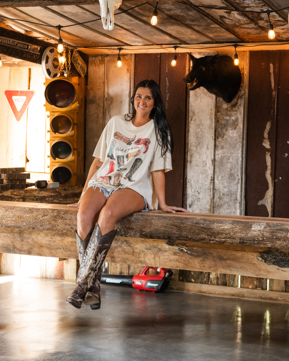 Daydreamer Kick Off Your Boots One Size Tee