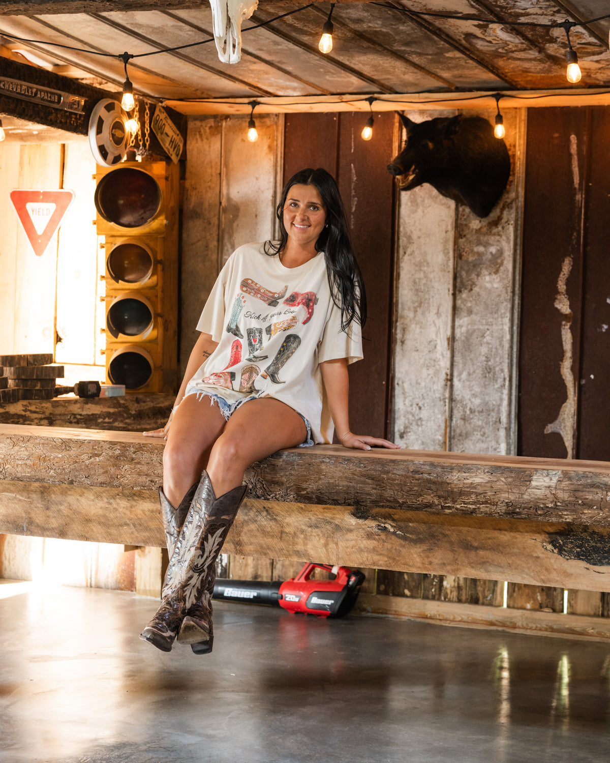 Daydreamer Kick Off Your Boots One Size Tee