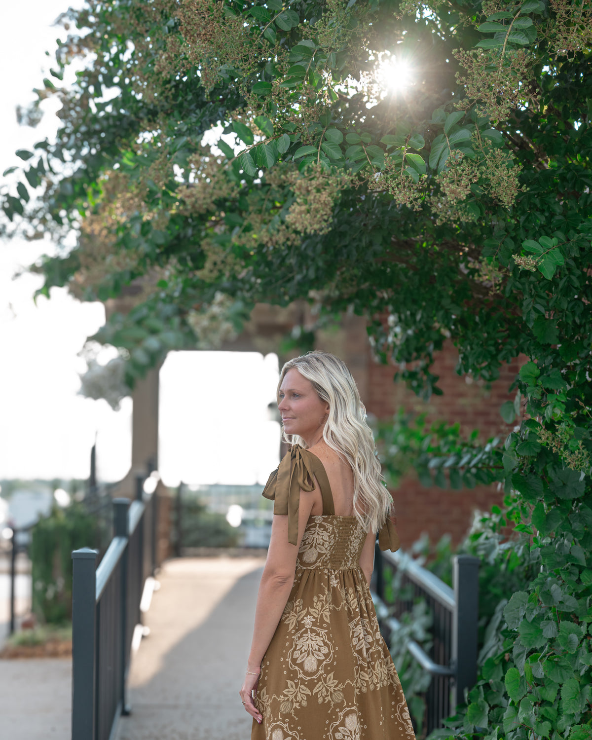 Medallion Midi Dress