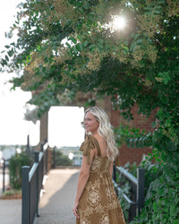 Medallion Midi Dress