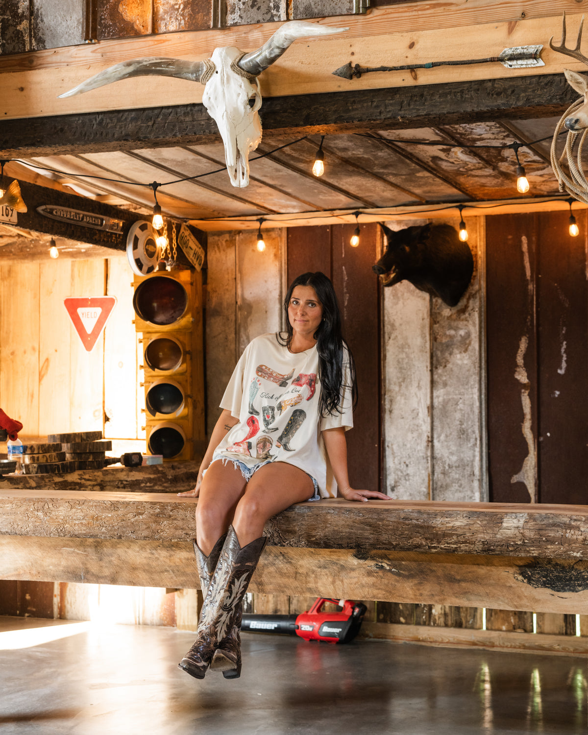 Daydreamer Kick Off Your Boots One Size Tee