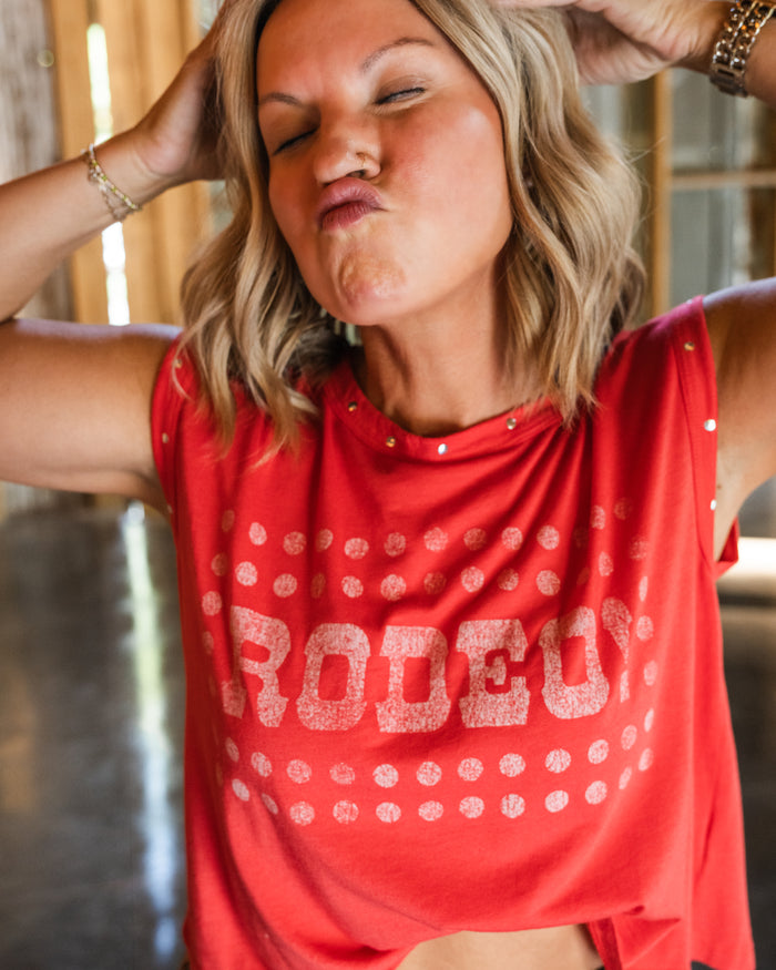 Daydreamer Rodeo Swing Muscle Tank