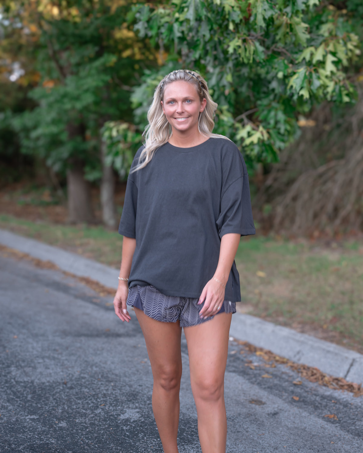 Free People Tackle Tee in Black