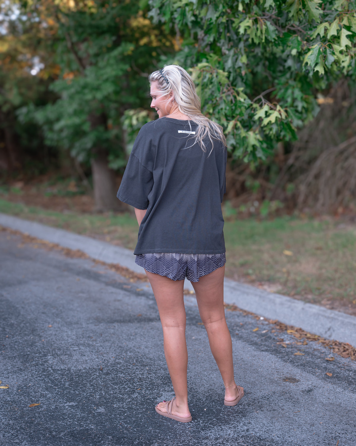 Free People Tackle Tee in Black