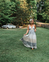 Something Blue + Lace Maxi