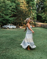 Something Blue + Lace Maxi