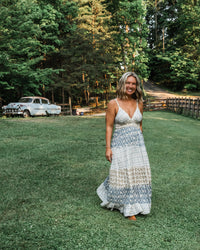 Something Blue + Lace Maxi