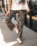 The Tracey Camo Cargo Straight leg Jean