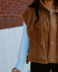 Free People Scout It Out Fleece Vest