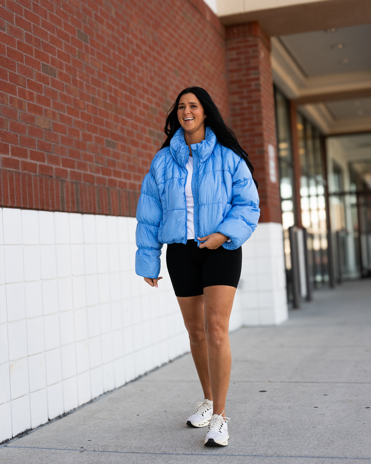 Free People In A Bubble Puffer Jacket