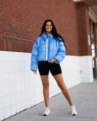 Free People In A Bubble Puffer Jacket