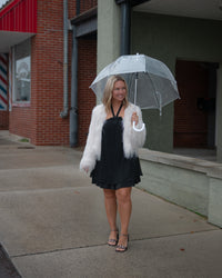 Sadie & Sage Angel Wings Fringe Jacket