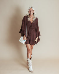 Round Here Ruffled Mini Dress