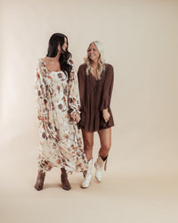 Round Here Ruffled Mini Dress