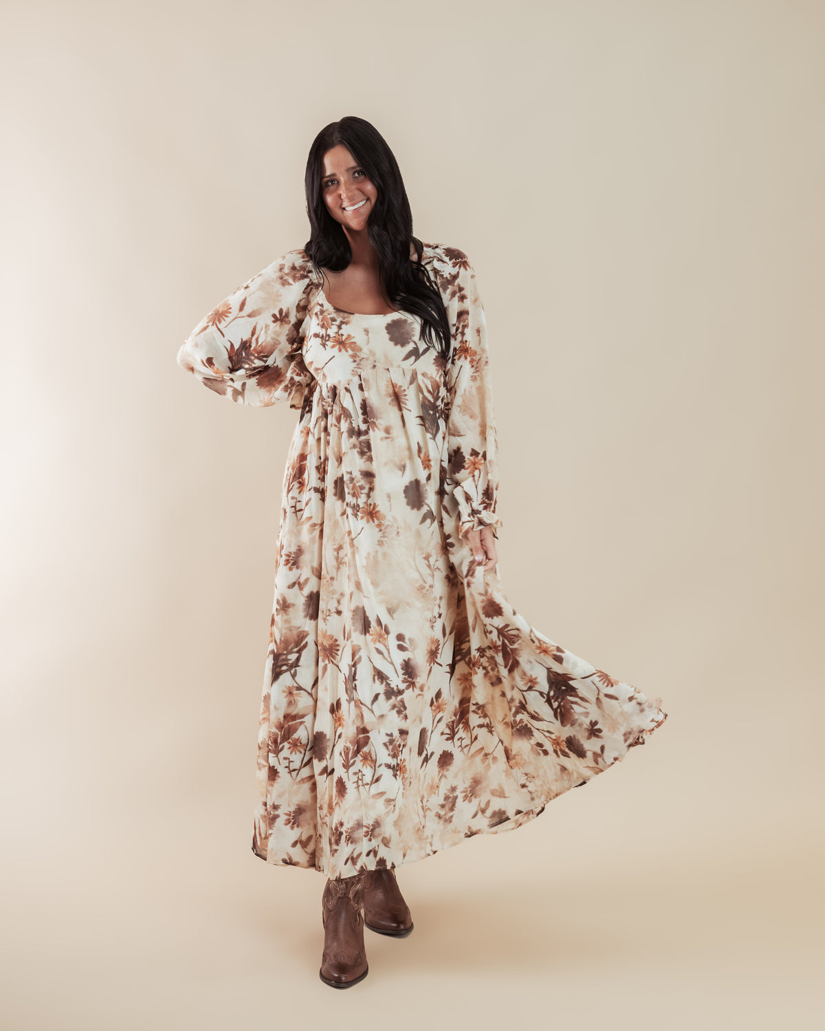 Canyon Wildflower Maxi Dress