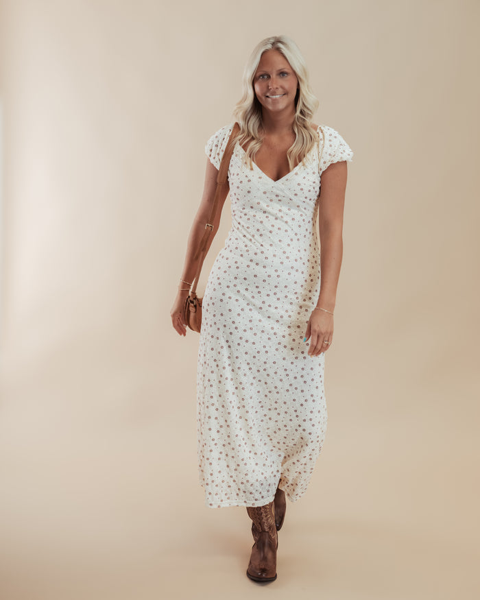 Fields of Flowers Midi Dress