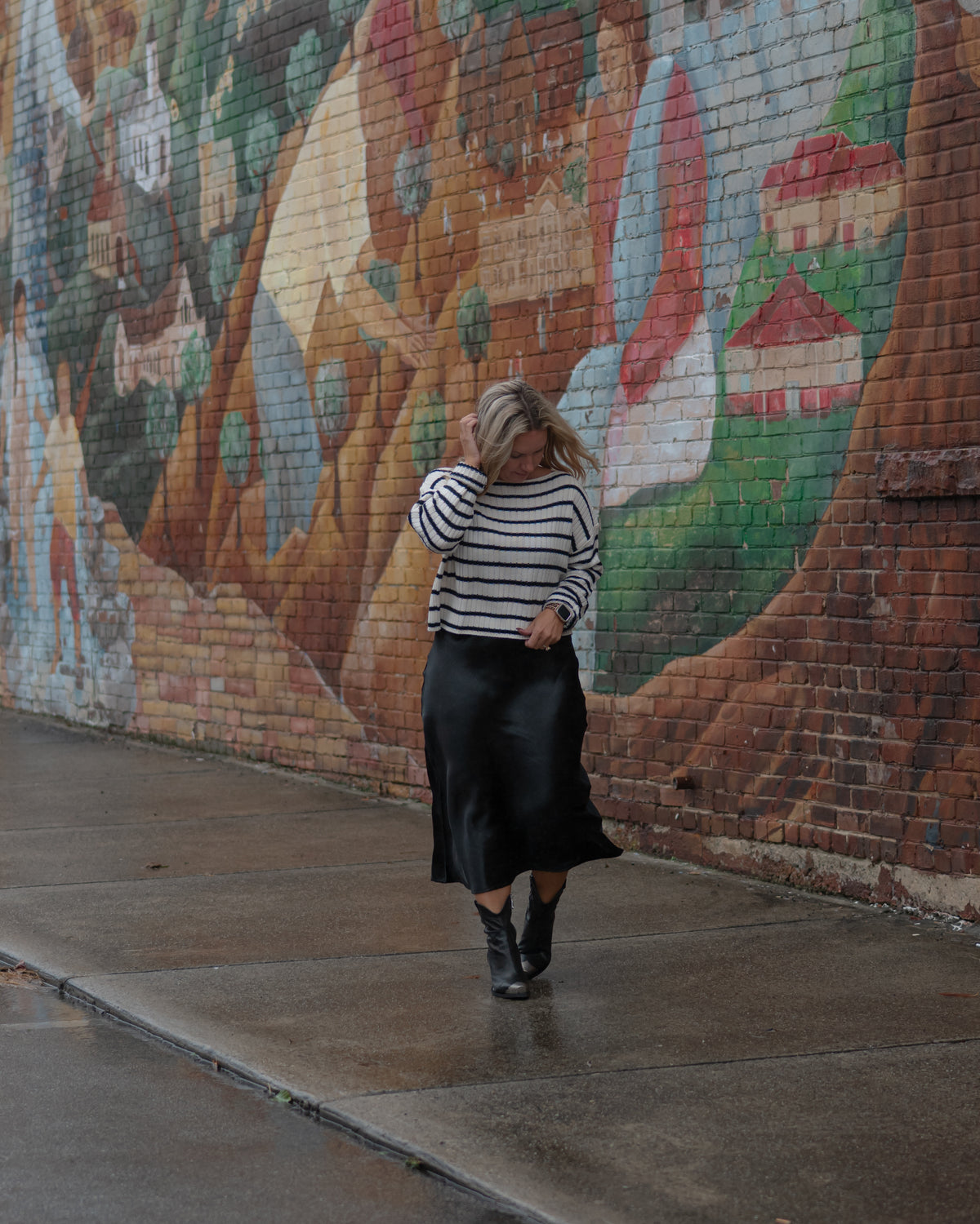 Sadie & Sage Rosalind Striped Sweater