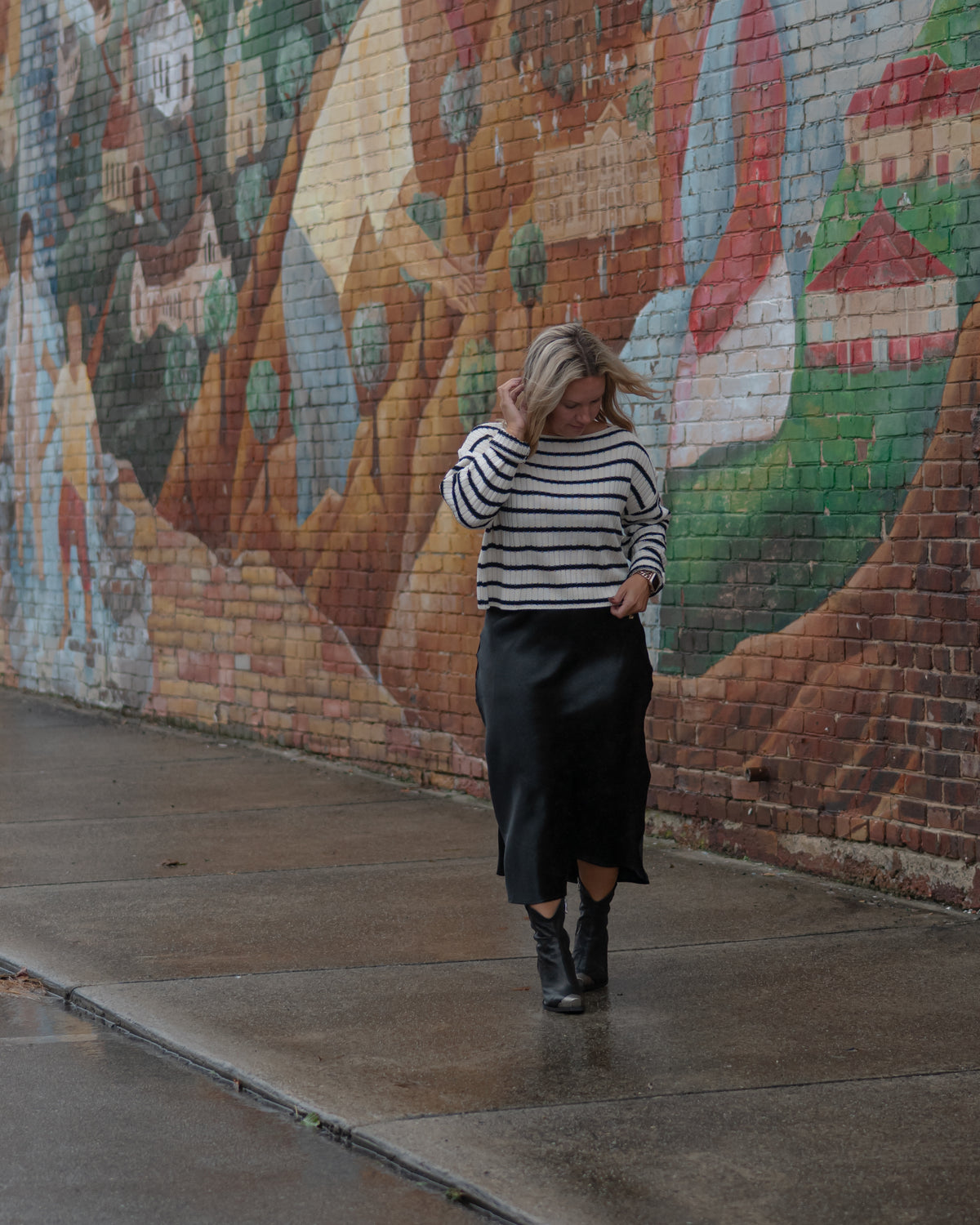 Sadie & Sage Rosalind Striped Sweater