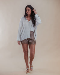 Straight Up Relaxed Button Down