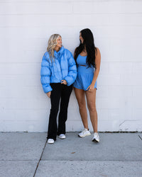 Free People In A Bubble Puffer Jacket