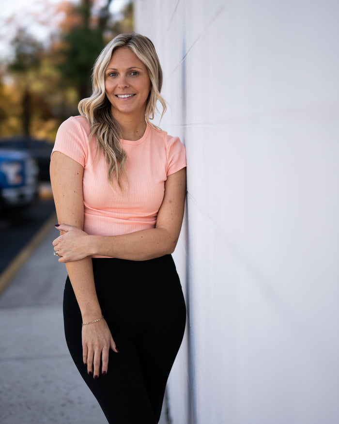 Free People Wait A Minute Baby Tee