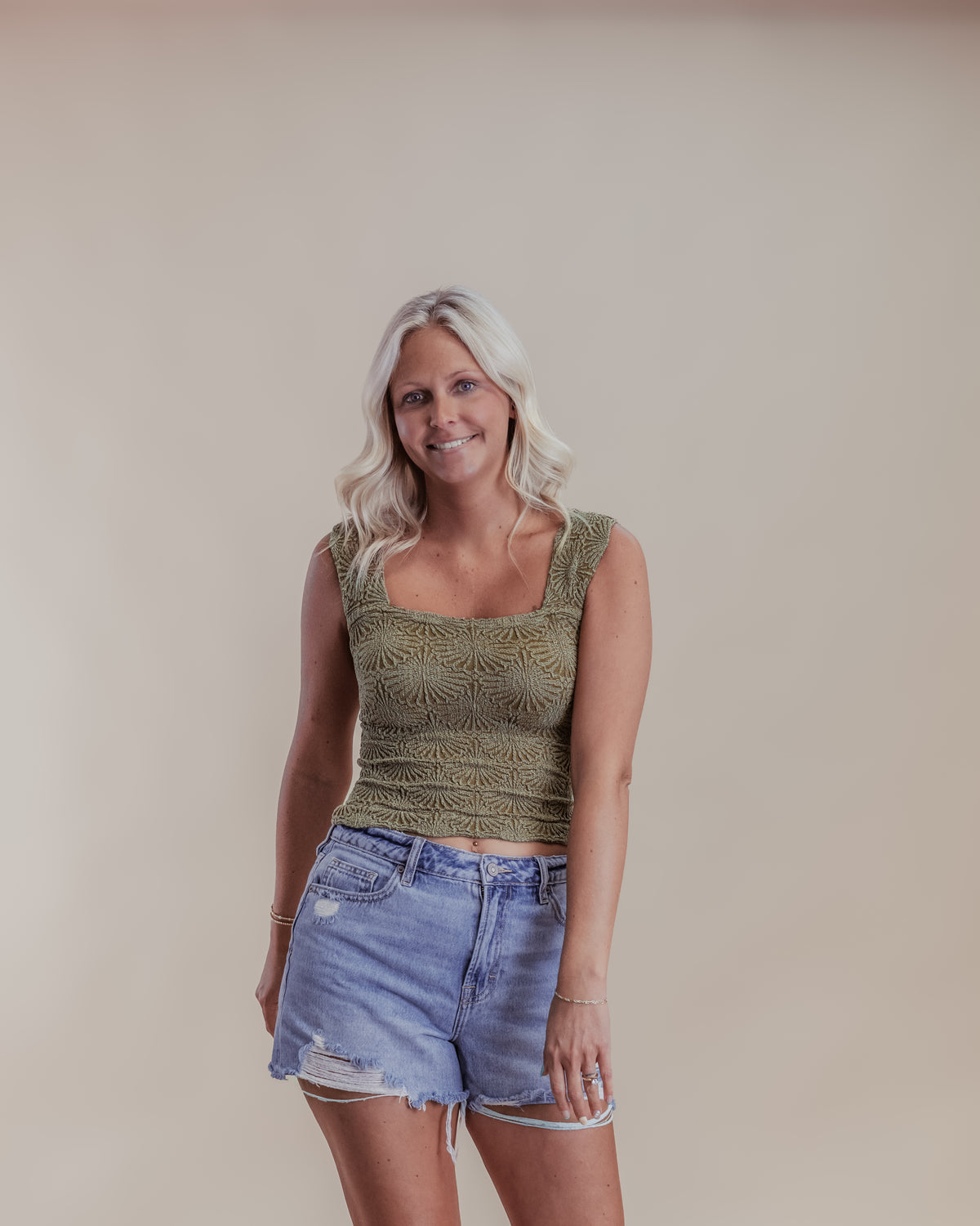 Free People Love Letter Cami in Beehive