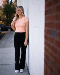 Free People Wait A Minute Baby Tee