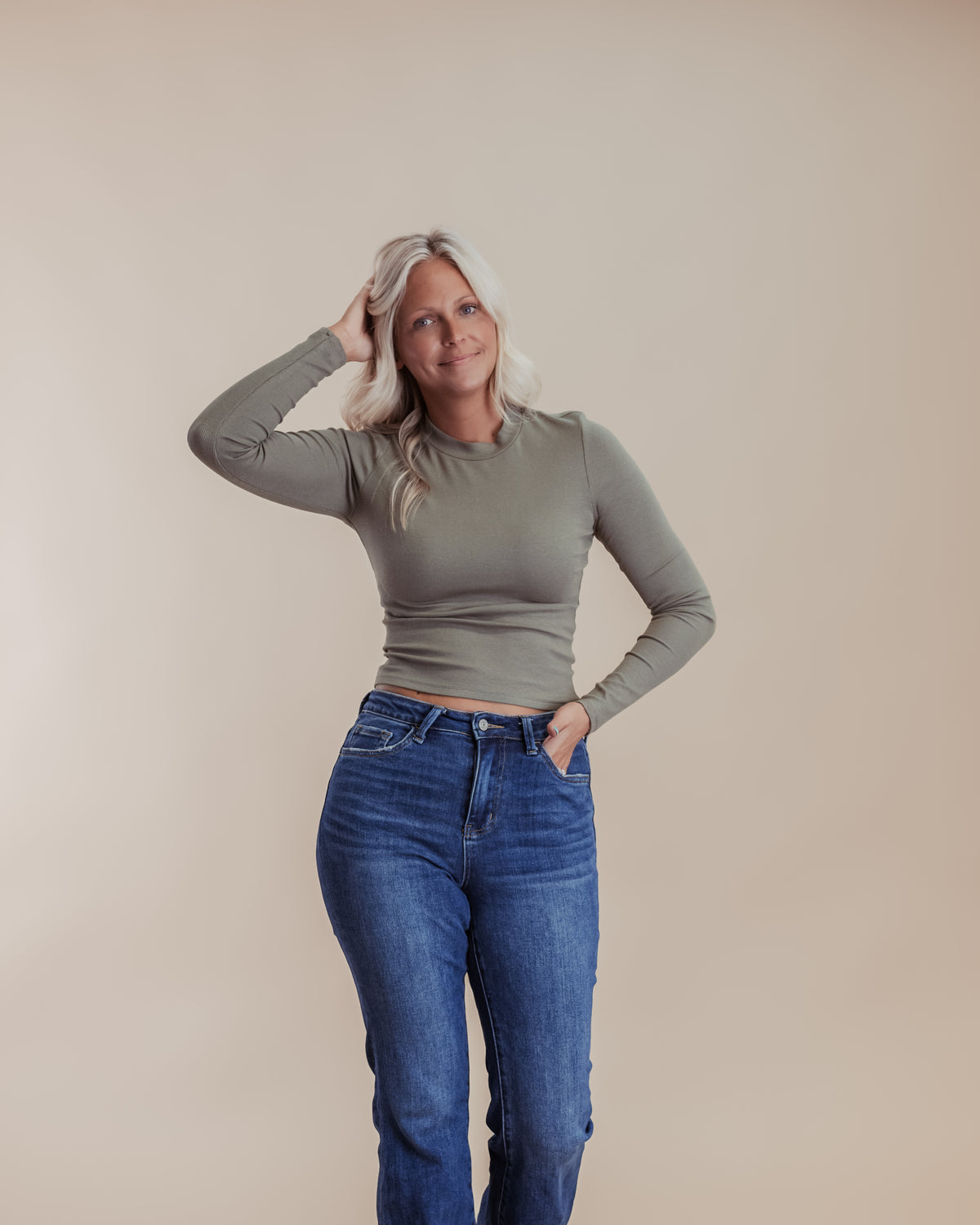 Sadie & Sage Ronan Crewneck Top
