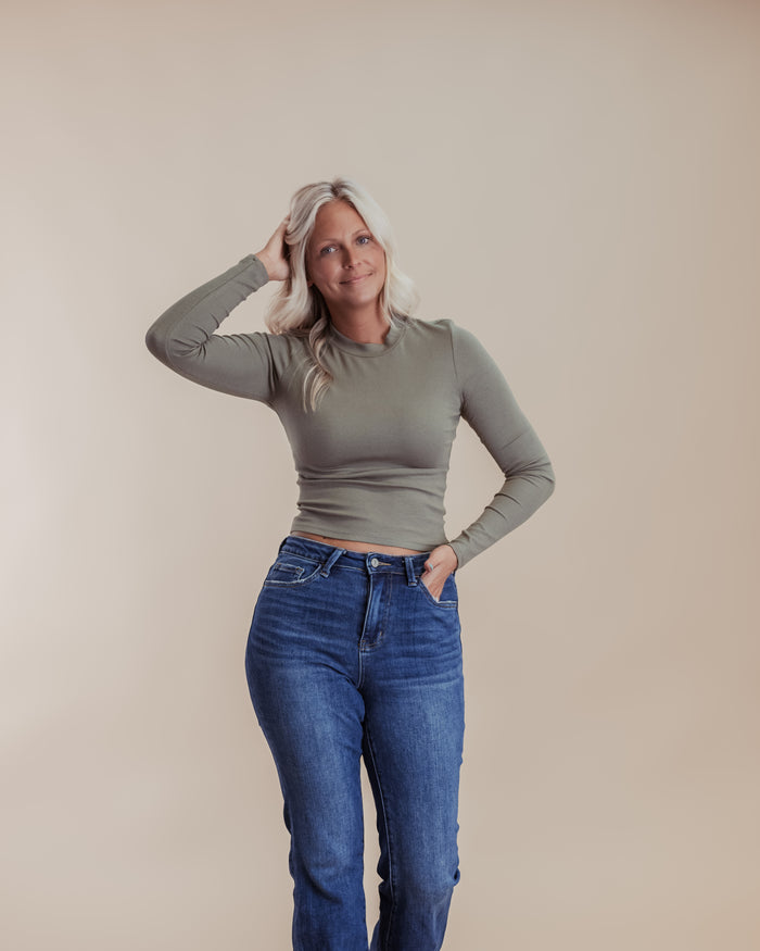 Sadie & Sage Ronan Crewneck Top