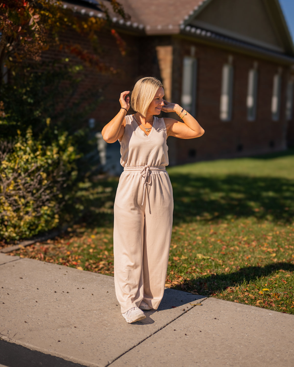 French Vanilla Jumpsuit
