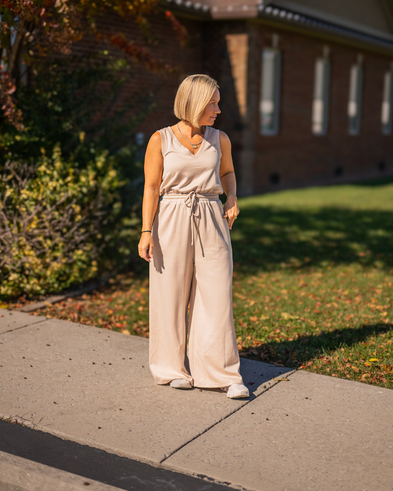 French Vanilla Jumpsuit