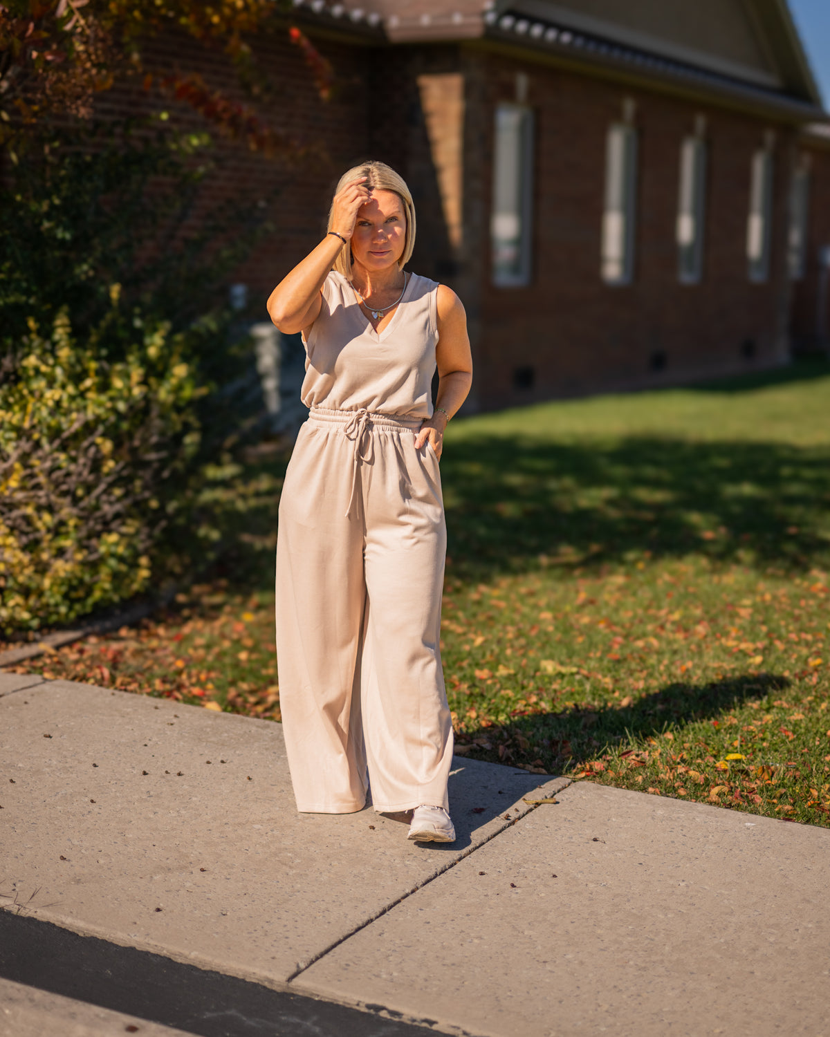 French Vanilla Jumpsuit