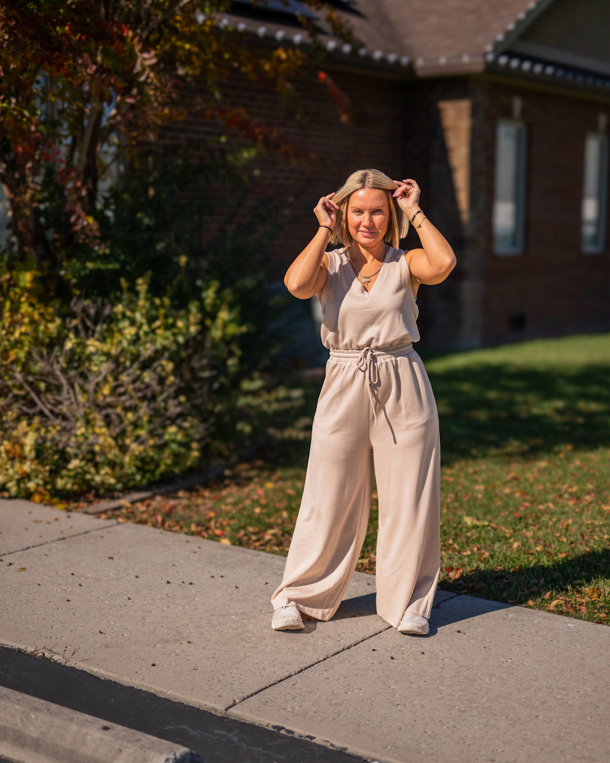 French Vanilla Jumpsuit