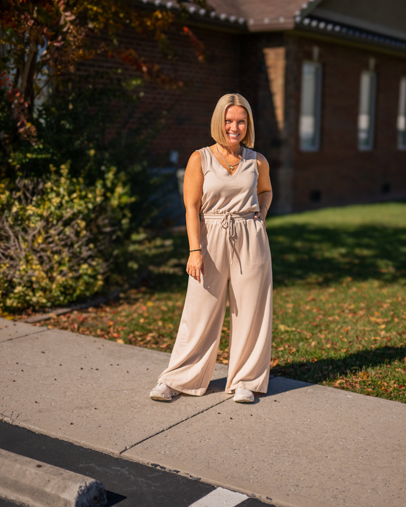 French Vanilla Jumpsuit