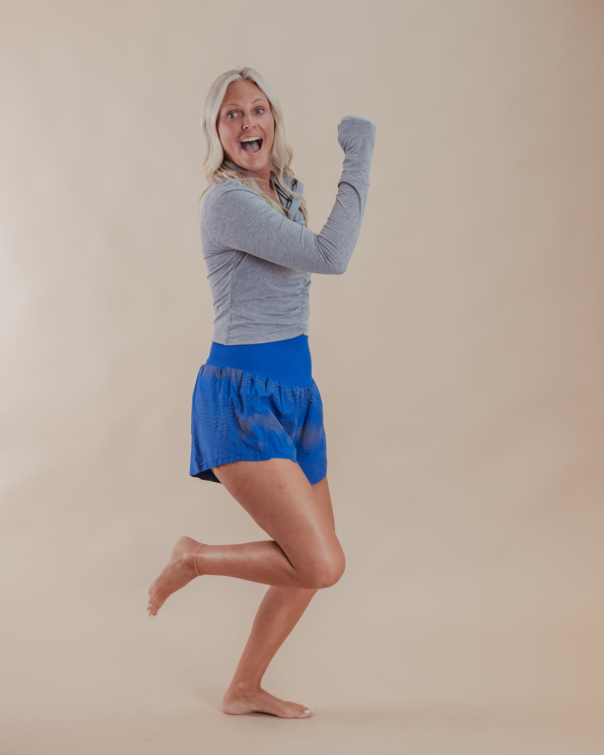 Free People Carpe Diem Reflective Blue
