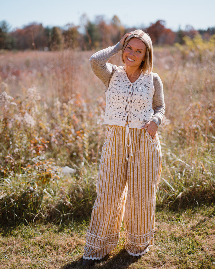 Charmed Crochet Vest